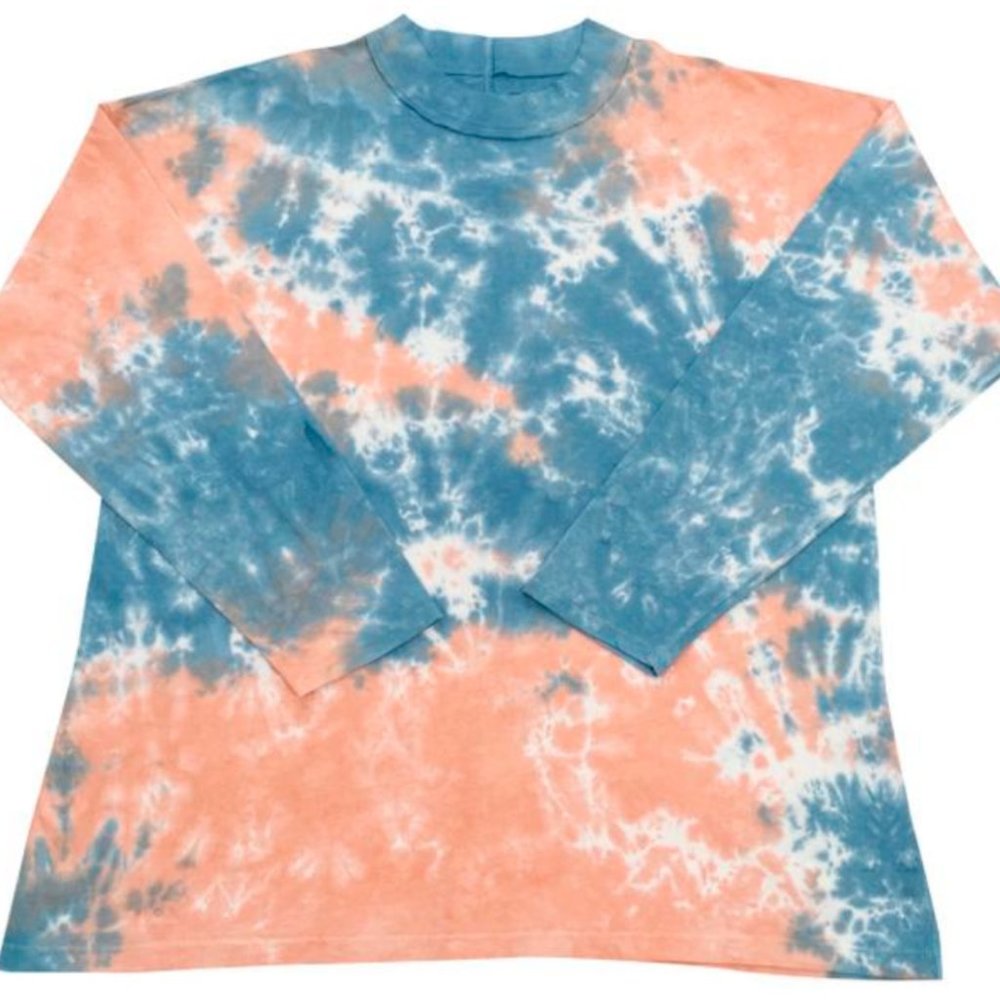 Free People ~ Be Free Tie Dye Shirt Top - Picture 5 of 12